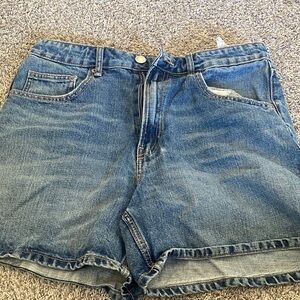 Zara Blue Jean Shorts